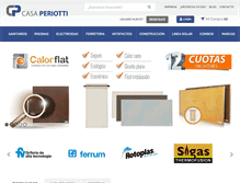 Tablet Screenshot of casaperiotti.com.ar